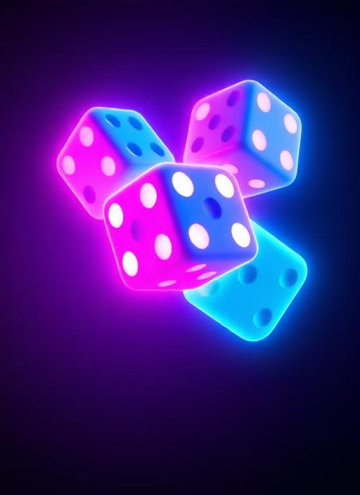 Neon Dice